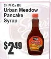 Urban Meadow Pancake Syrup