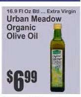 Urban Meadow Organic Olive Oil