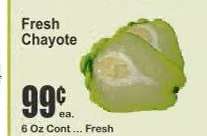 Fresh Chayote