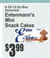 Entenmann's Mini Snack Cakes