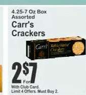 Carr's Crackers