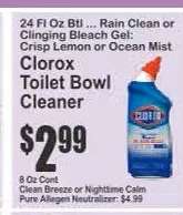 Clorox Toilet Bowl Cleaner*