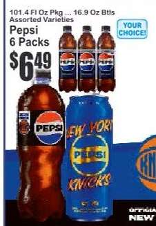 Pepsi 6 Packs