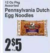 Pennsylvania Dutch Egg Noodles