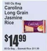 Carolina Long Grain Jasmine Rice