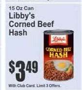 Libby's Corned Beef Hash