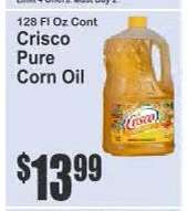 Crisco Pure Corn Oil