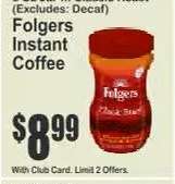 Folgers Instant Coffee