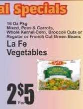 La Fe Vegetables