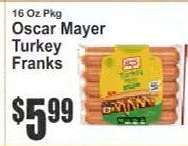 Oscar Mayer Turkey Franks
