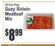 Suzy Sirloin Meatloaf Mix