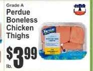 Perdue Boneless Chicken Thighs