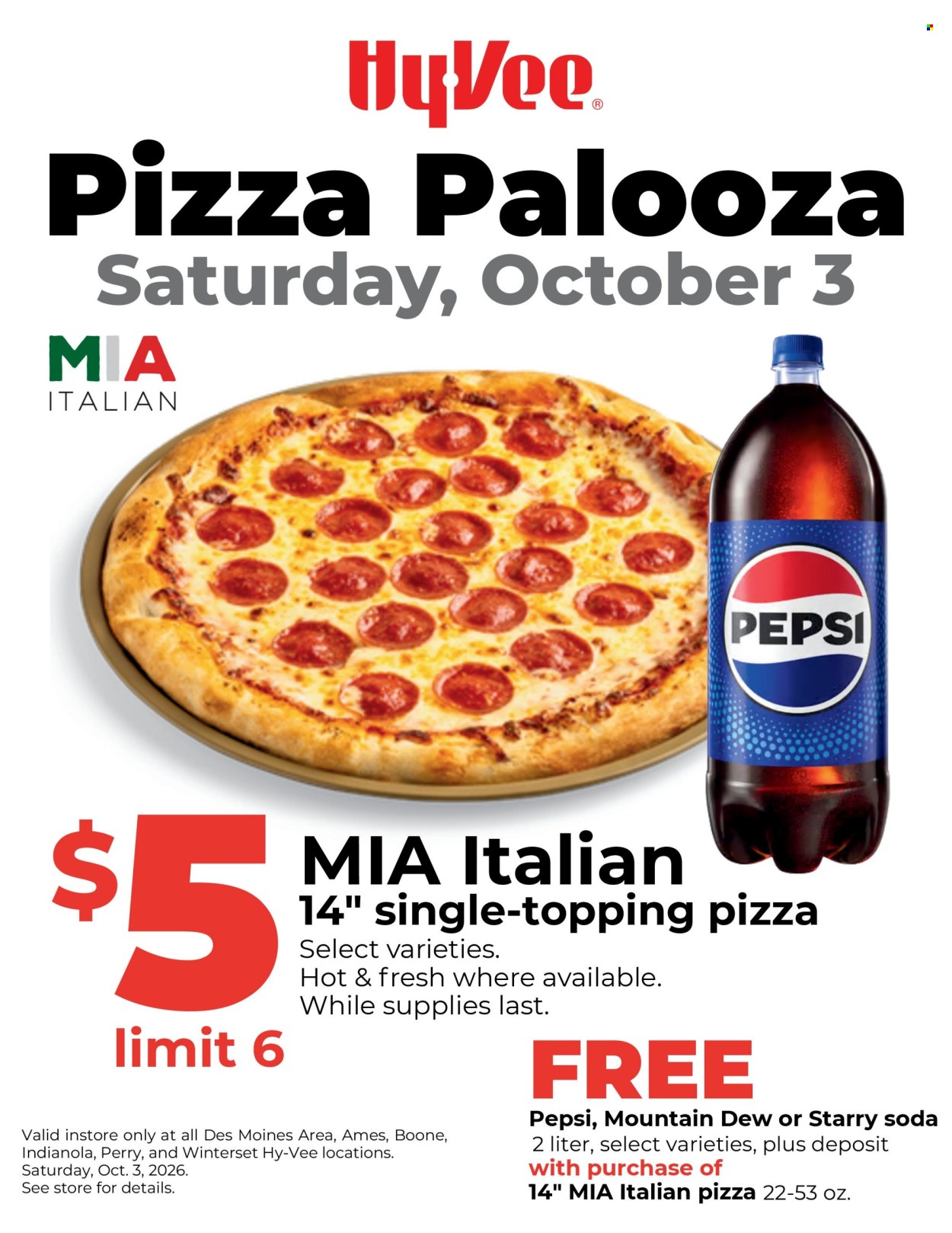 Hy-Vee ad - 10/03/2026 - 10/03/2026. Page 1