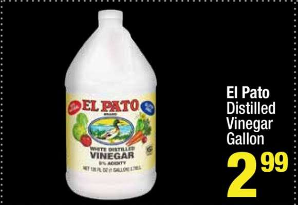 El Pato Distilled Vinegar Gallon