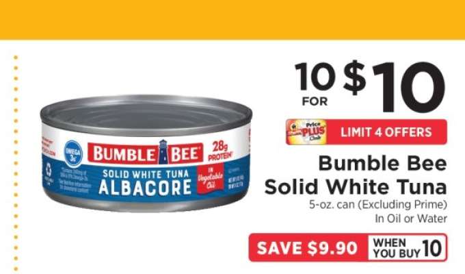 Bumble Bee Solid White Tuna