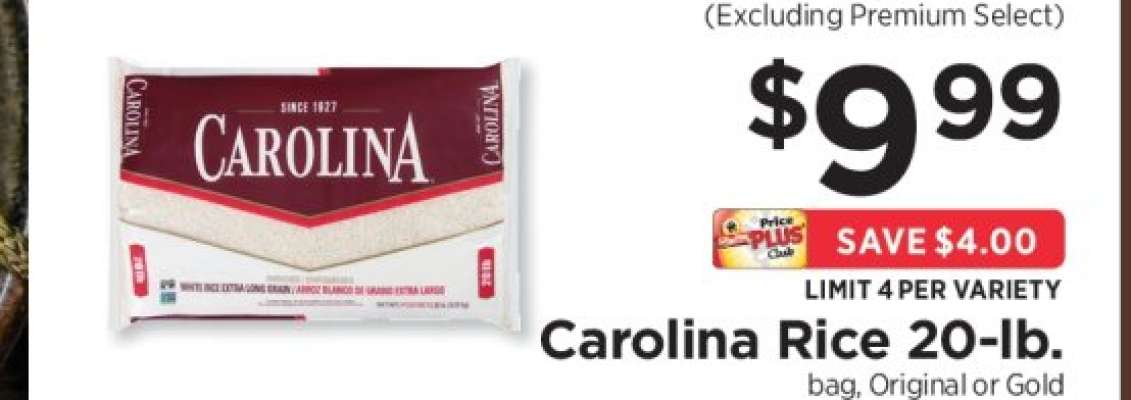 Carolina Rice 20-lb.