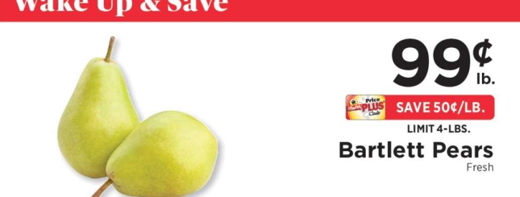 Bartlett Pears