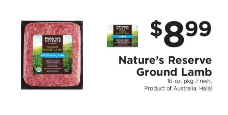 Nature’s Reserve Ground Lamb