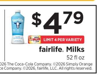 fairlife Milks