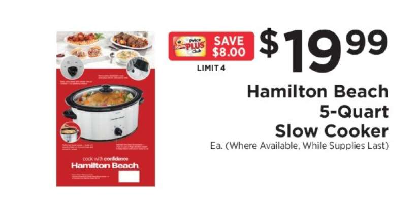 Hamilton Beach 5-Quart Slow Cooker