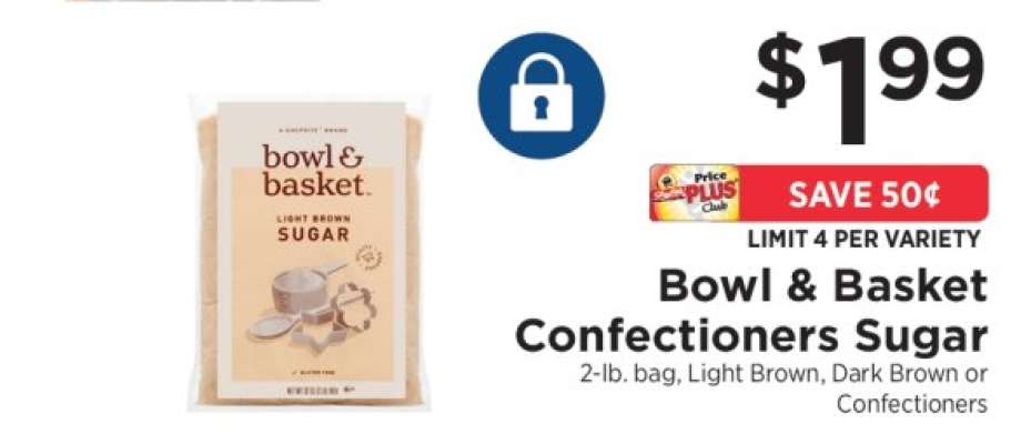 Bowl & Basket Confectioners Sugar