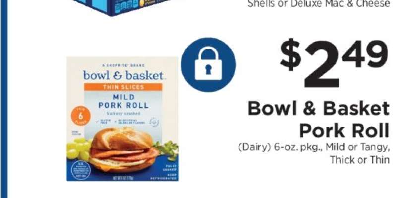 Bowl & Basket Pork Roll