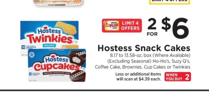 Hostess Snack Cakes