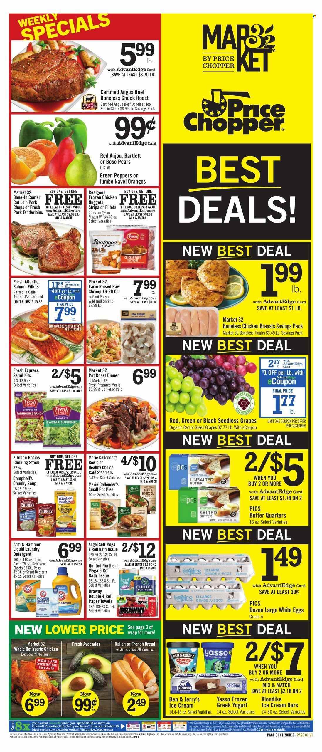 Price Chopper ad - 10/04/2026 - 10/10/2026. Page 1