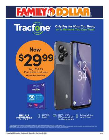 Family Dollar Flyer - 10/01/2026 - 10/31/2026.