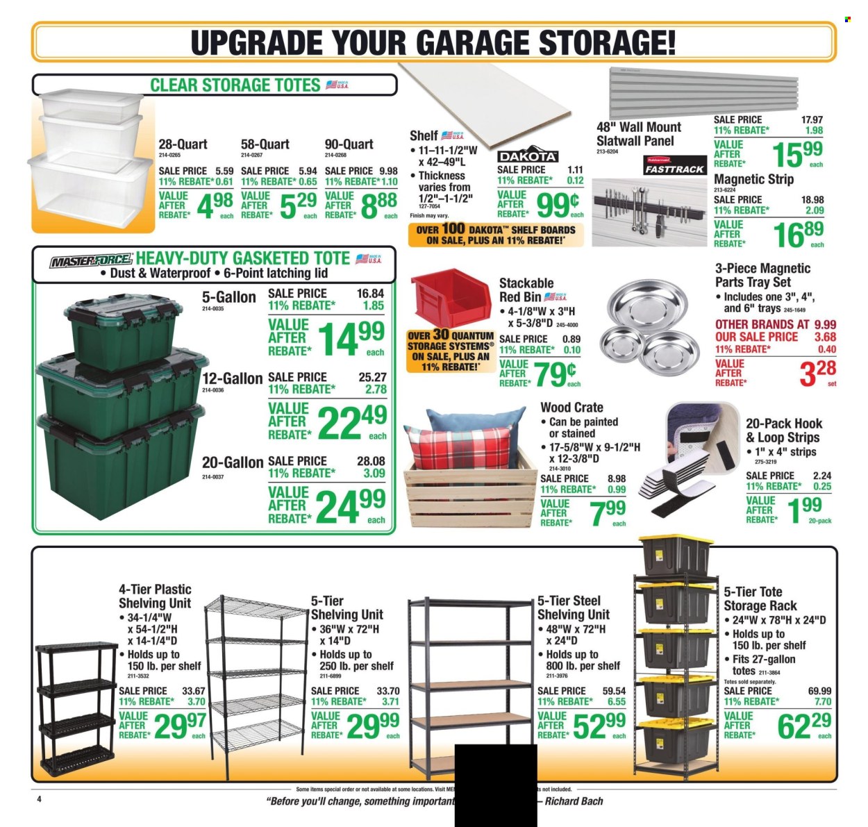 Menards ad - 10/01/2026 - 10/11/2026. Page 6