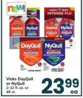 Vicks DayQuil or NyQuil