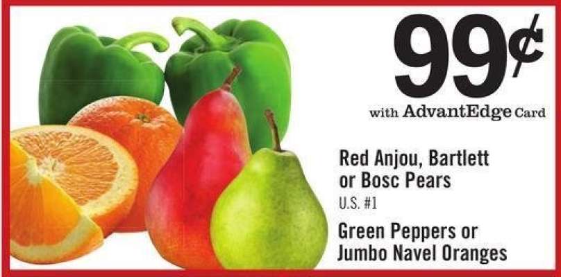 Red Anjou, Bartlett or Bosc Pears