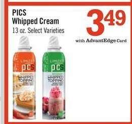 PICS Whipped Cream