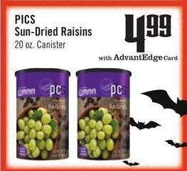 PICS Sun-Dried Raisins
