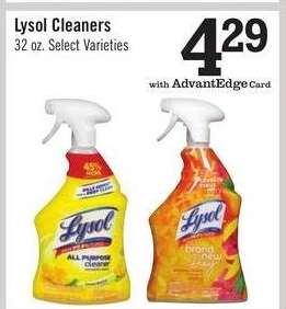 Lysol Cleaners