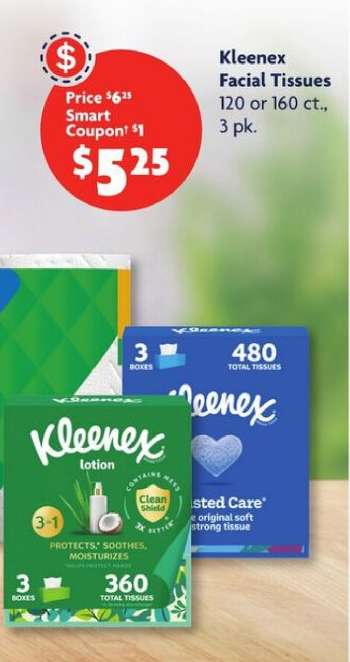 Kleenex Facial Tissues