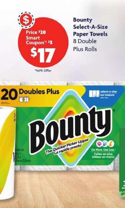 Bounty Select-A-Size Paper Towels
