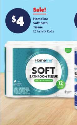 Homeline Soft Bath Tissue