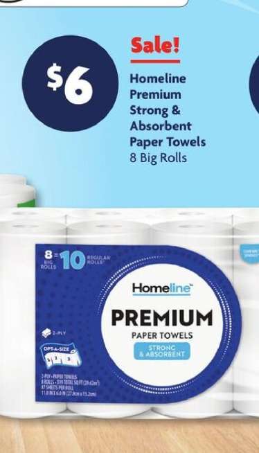 Homeline Premium Paper Towels