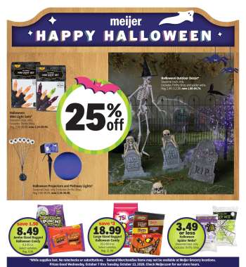 Meijer Flyer - 10/07/2026 - 10/13/2026.