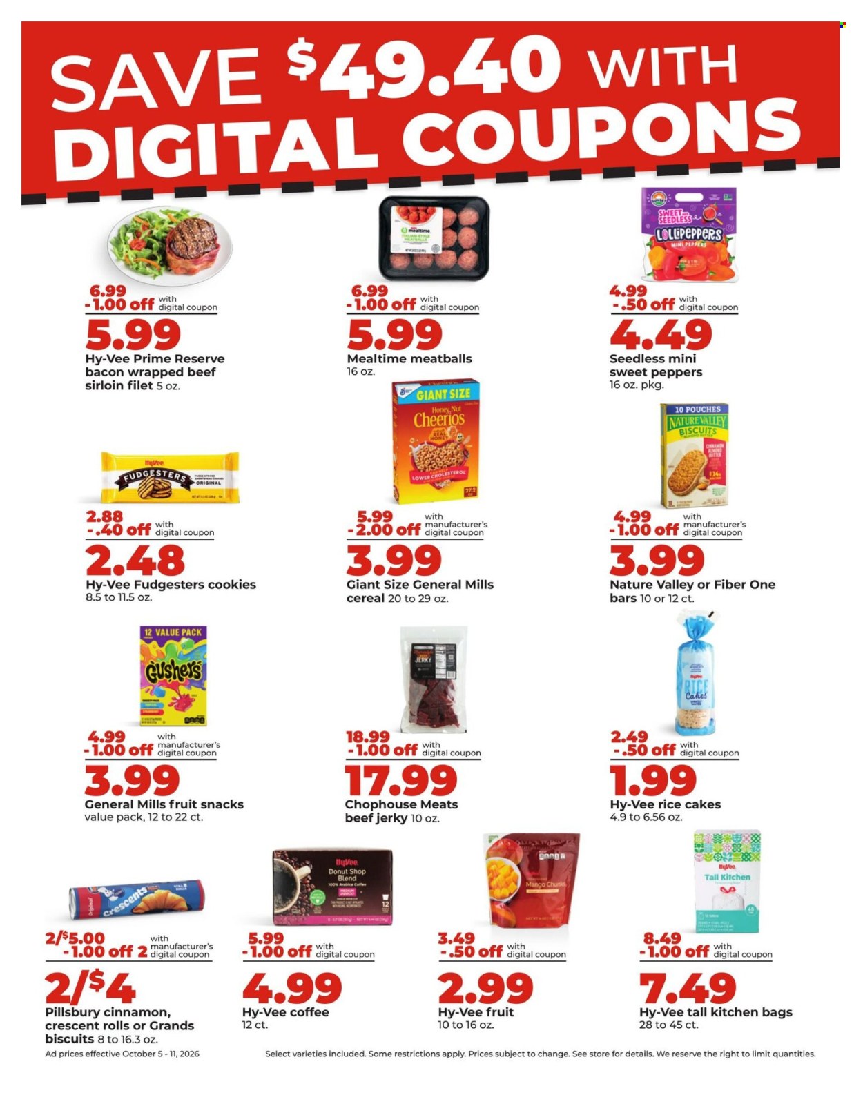 Hy-Vee ad - 10/05/2026 - 10/11/2026. Page 7