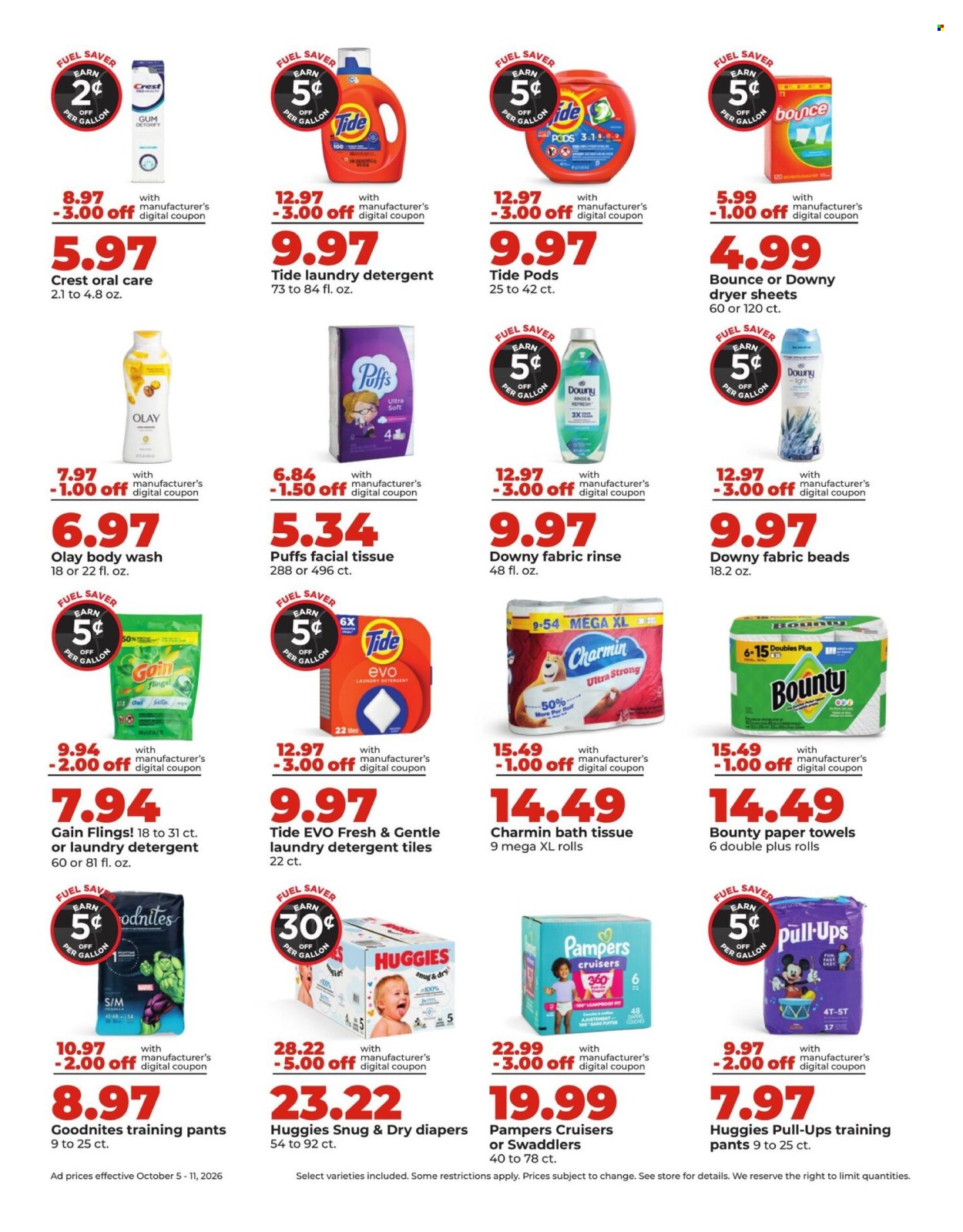 Hy-Vee ad - 10/05/2026 - 10/11/2026. Page 8