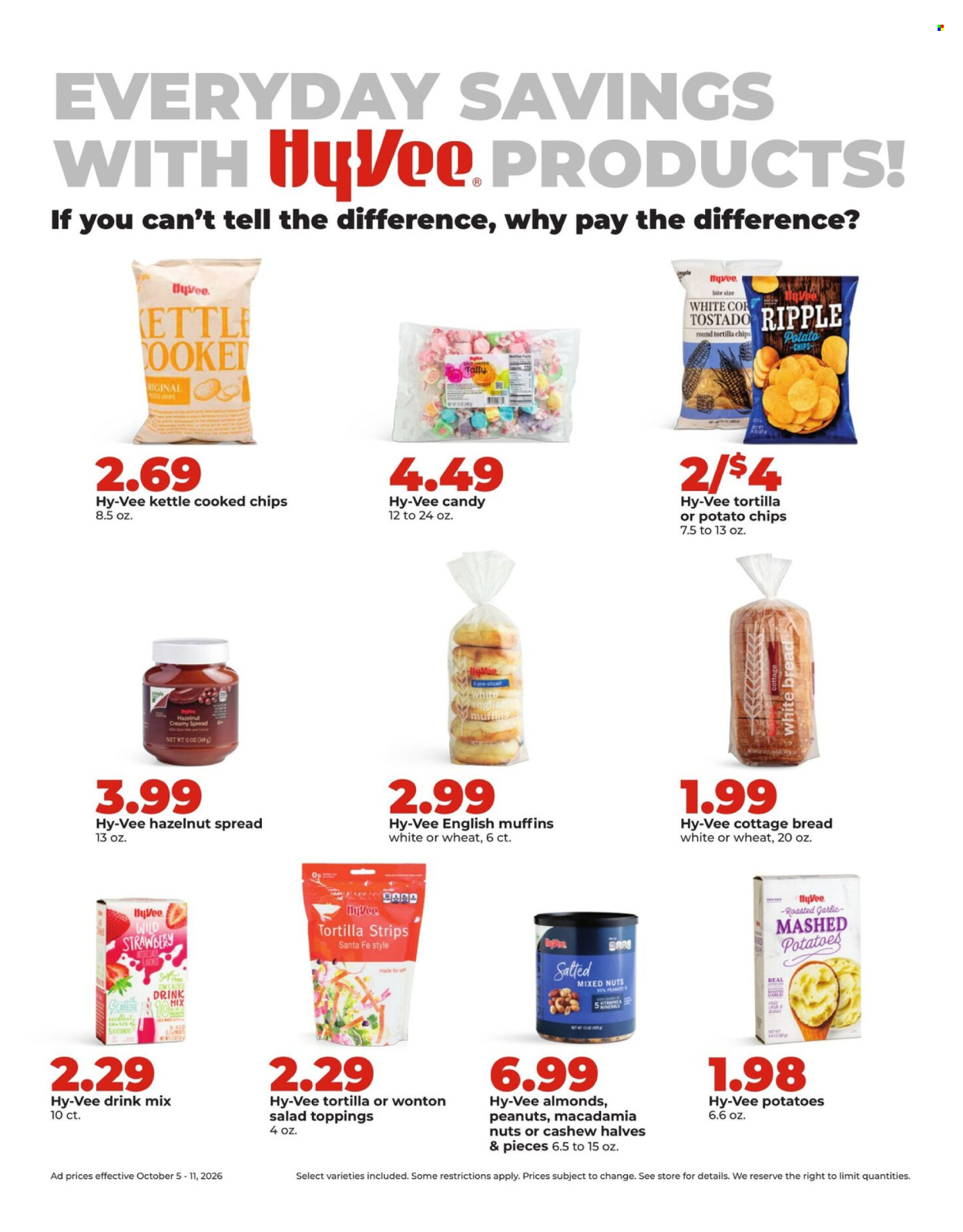 Hy-Vee ad - 10/05/2026 - 10/11/2026. Page 20