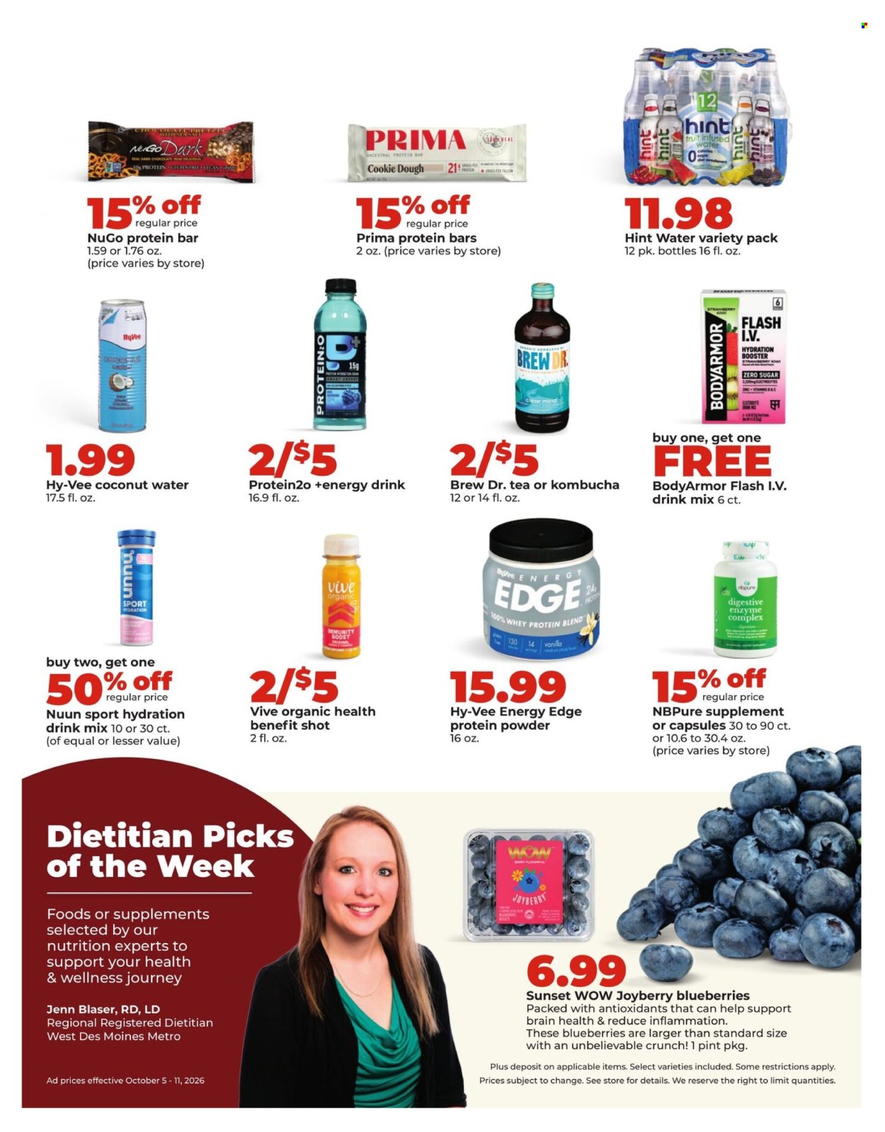Hy-Vee ad - 10/05/2026 - 10/11/2026. Page 35