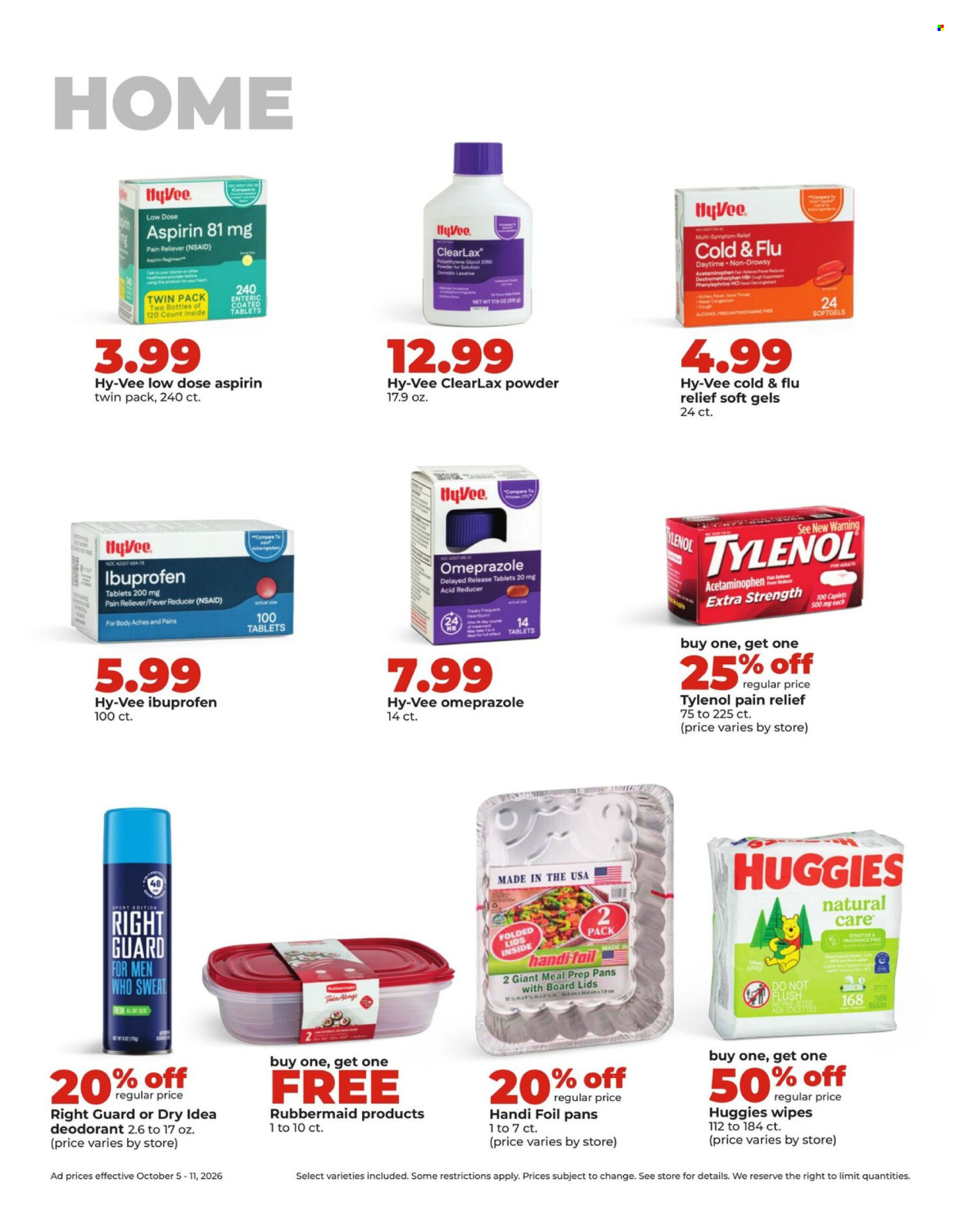 Hy-Vee ad - 10/05/2026 - 10/11/2026. Page 38