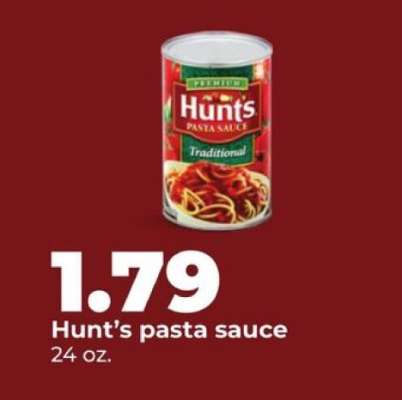 Hunt's Pasta Sauce