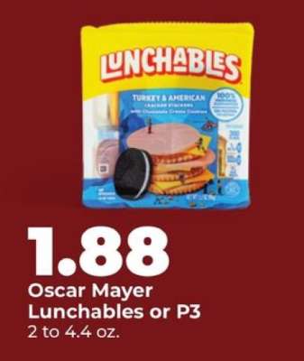 Oscar Mayer Lunchables or P3