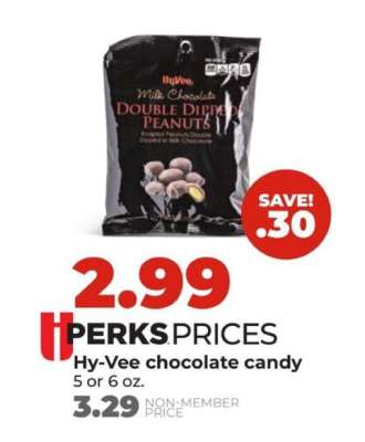 Hy-Vee chocolate candy