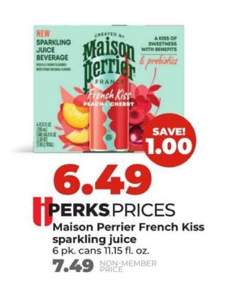 Maison Perrier French Kiss sparkling juice