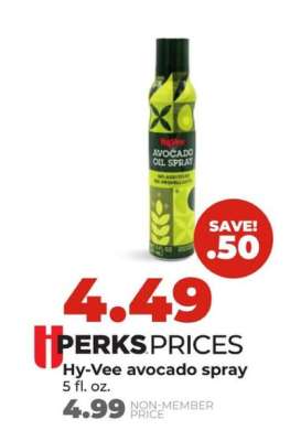 Hy-Vee avocado spray